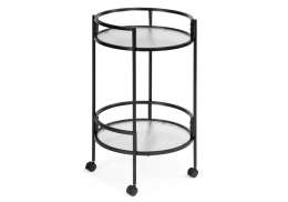 Журнальный стол Kotani 50х79 black / clear (50x50x79)